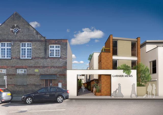 New dwellings in Willesden Green