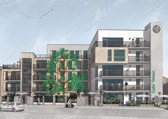 New flats in Willesden Green