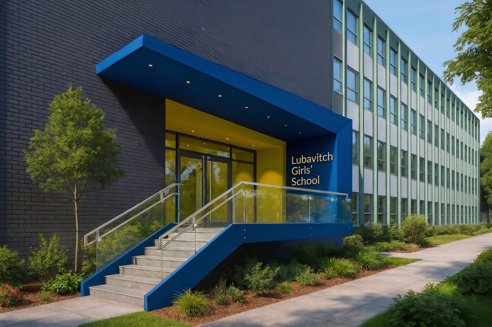 Lubavitch Girls' School - New Entrance