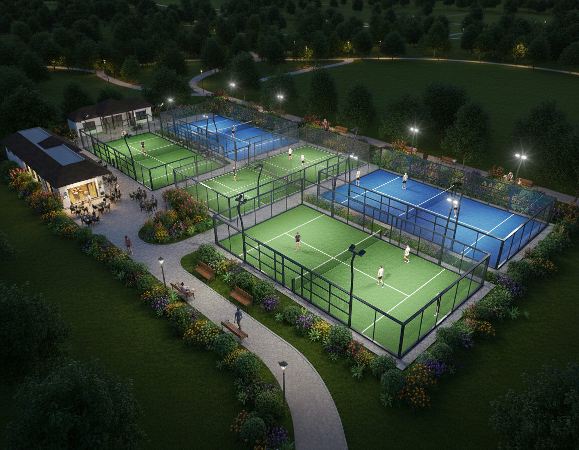 Padel courts